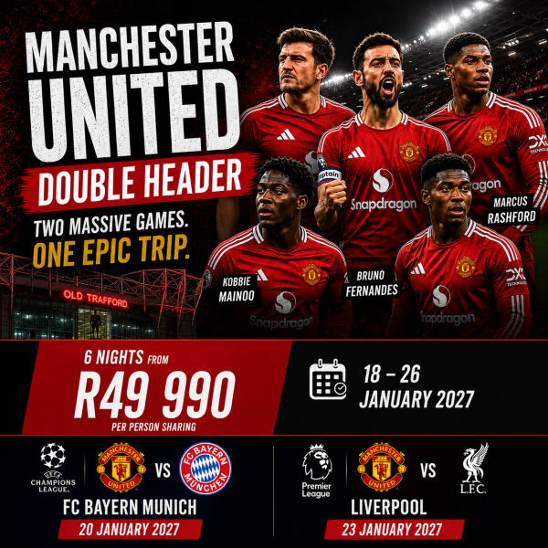 Manchester United vs FC Bayern Munchen & Liverpool DOUBLE HEADER